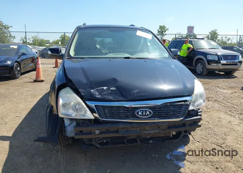 2012 Kia Sedona Ex из США, поврежденный, VIN KNDMH4C71C6447934